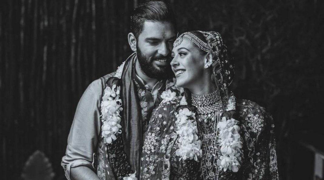 Hazel Keech pens heartwarming note for Yuvraj Singh on fifth wedding anniversary: ‘Thank you for completing my life’