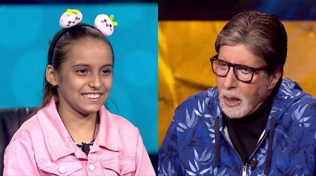 Amitabh Bachchan performs a scene from Bhoothnath with KBC 13 contestant, watch video
