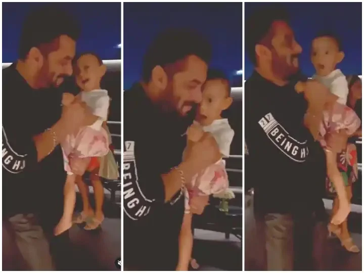 AWWDORABLE video of Salman Khan dancing with Niece Ayat is the cutest thing you'll see today - Watch