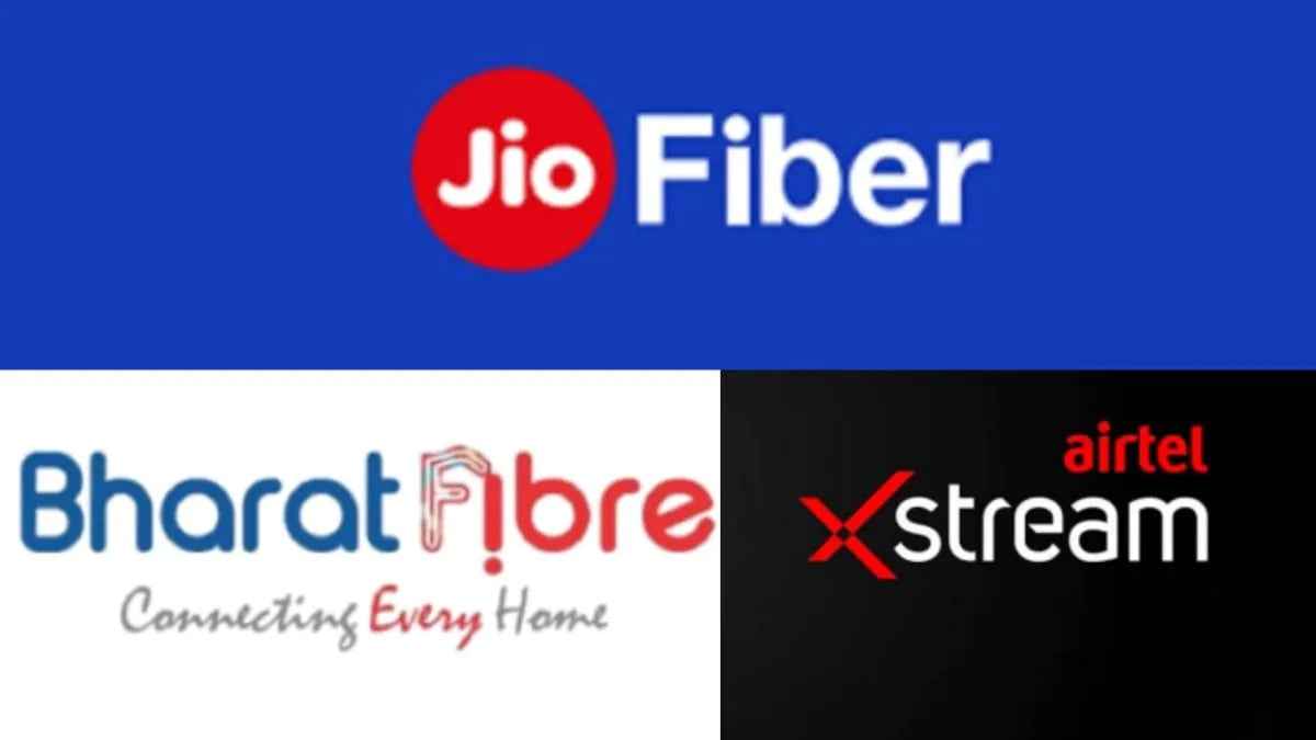 Airtel XStream vs JioFiber vs BSNL programs offer speeds of up to 300 Mbps broadband for less than Rs 1500, check details