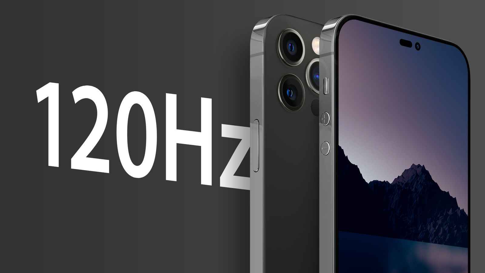 IPhone14, iPhone 14 Max may exceed the 120Hz ProMotion display