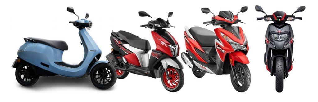Electric Scooters Under 1 Lakh
