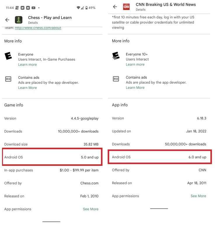 Google has added a minimum OS requirement for apps to the Google Play Store/therealityhunt.live