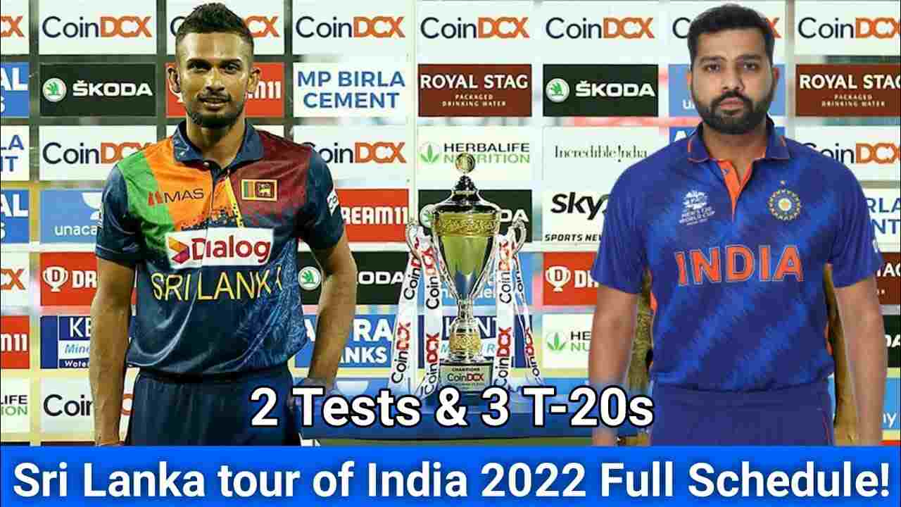 IND vs SL 2022 Schedule, Venues, Time Table, and Playing 11