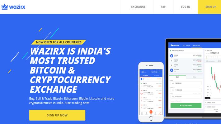 Top 5 Cryptocurrency Exchange app in India