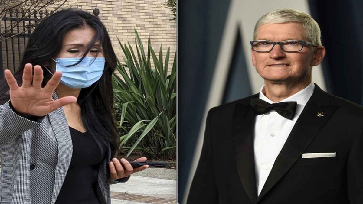 A woman who abused Apple CEO Tim Cook for sex has agreed to stay away for three years
