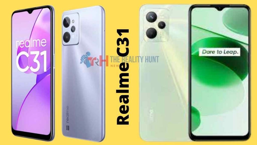 Realme C31 Smartphone with 5000 mAh battery launched in India: Price, specs, features