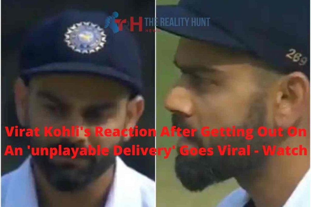 Virat Kohli's Reaction After Getting Out On An 'unplayable Delivery' Goes Viral - Watch