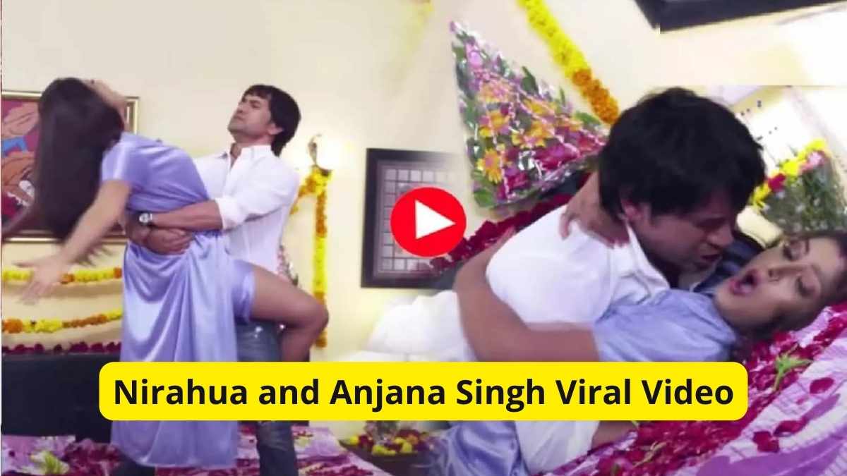 Nirahua and Anjana Singh Viral Video: This video of Nirahua and Anjana Singh broke Shilpi Raj’s record, openly celebrating honeymoon, video went viral
