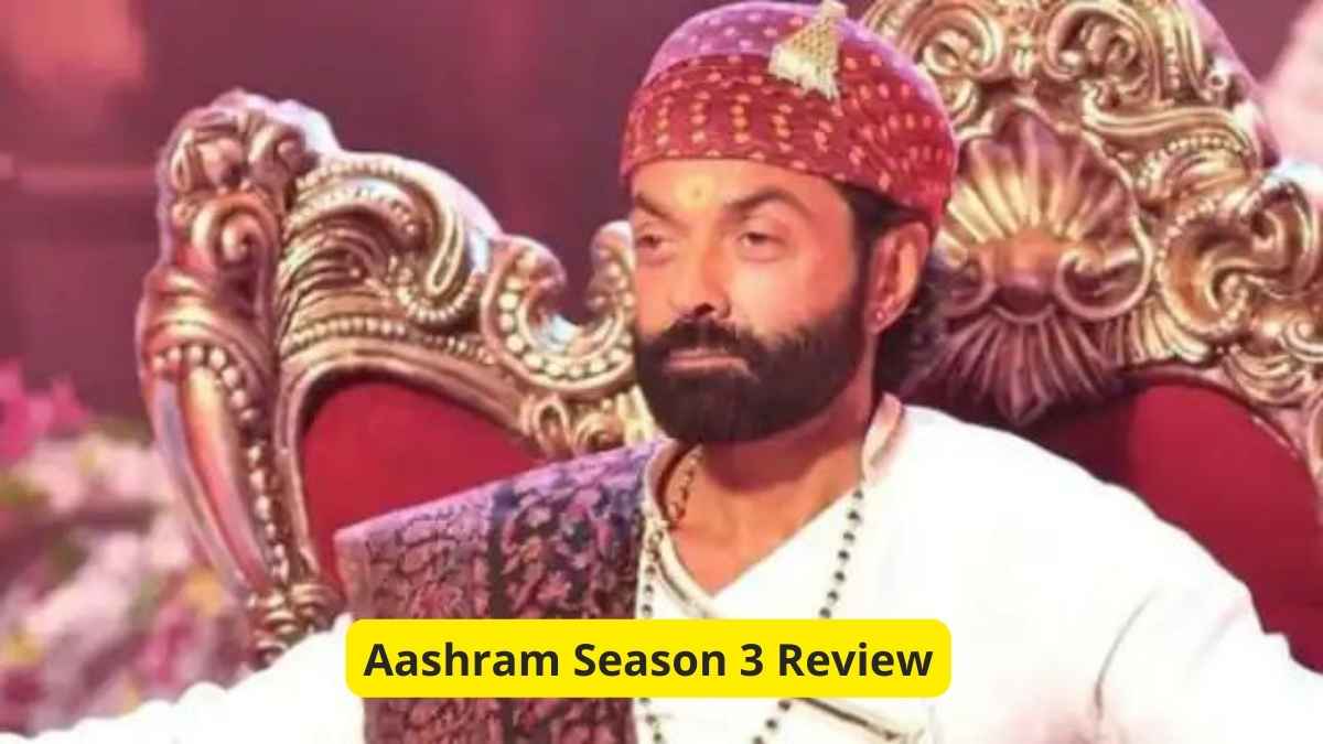 Aashram Season 3 Review: Trying to make a smart show, but the lack remained, the performances handled