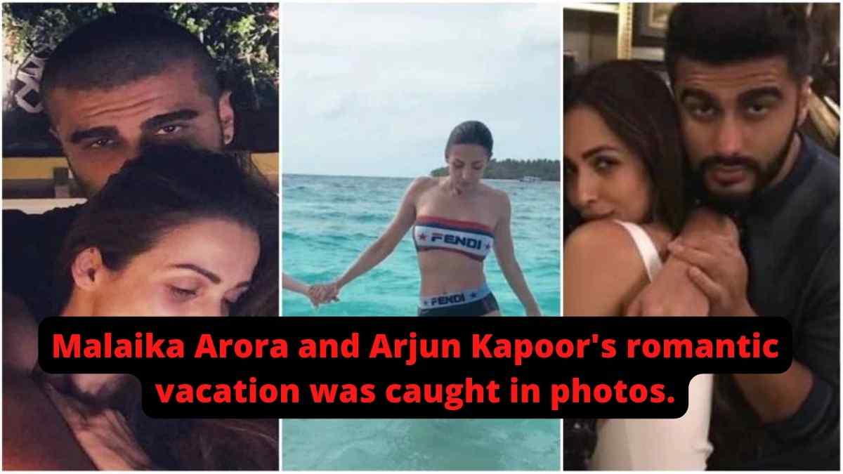 Malaika Arora and Arjun Kapoor romantic vacation was caught in photos.