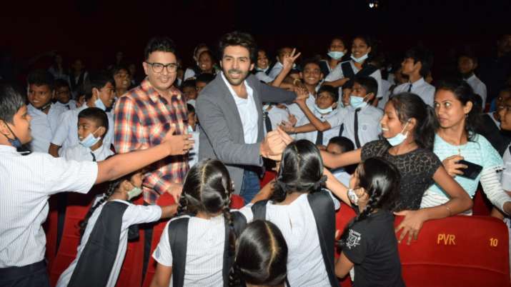 When the earnings of Bhool Bhulaiyaa 2 crossed 175 crores, then Karthik Aryan showed the film to the children of the NGO