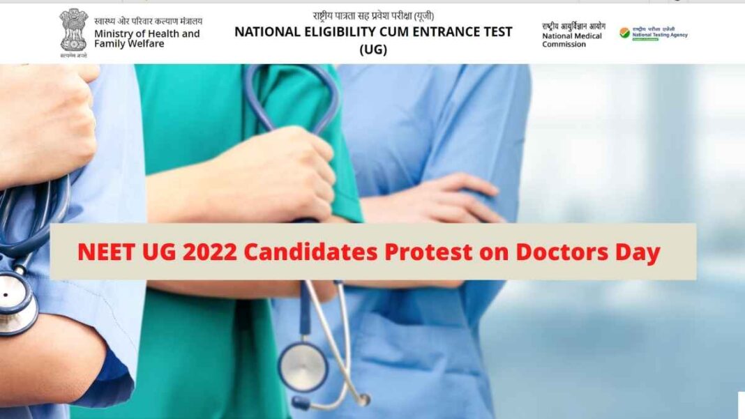 NEET UG 2022 Candidates Protest on Doctors Day; Understand Their Demands