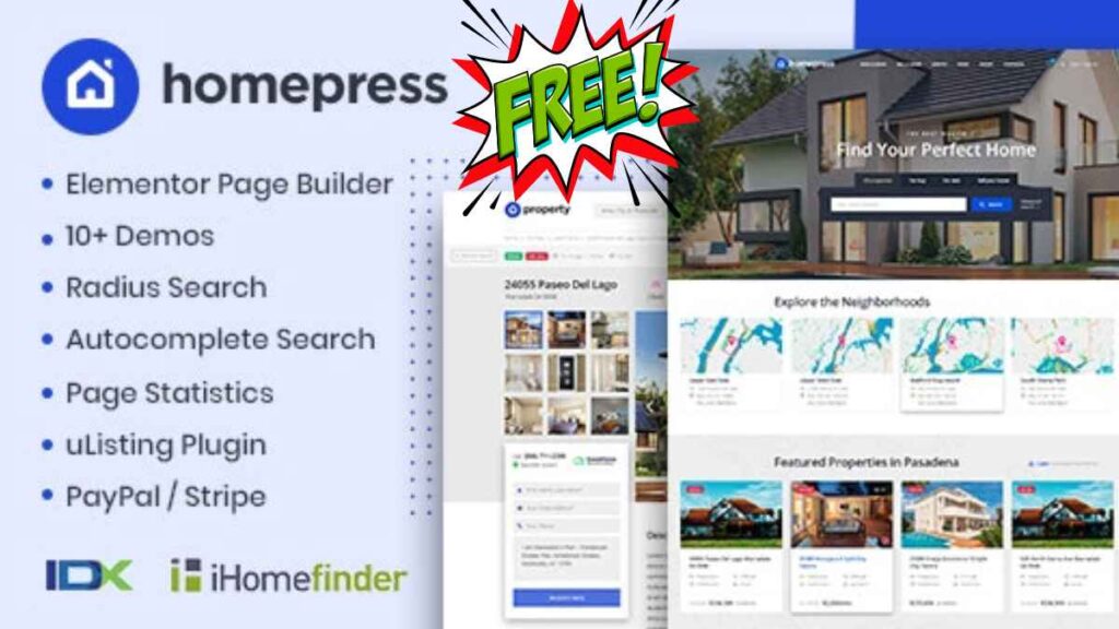 HomePress – Real Estate WordPress