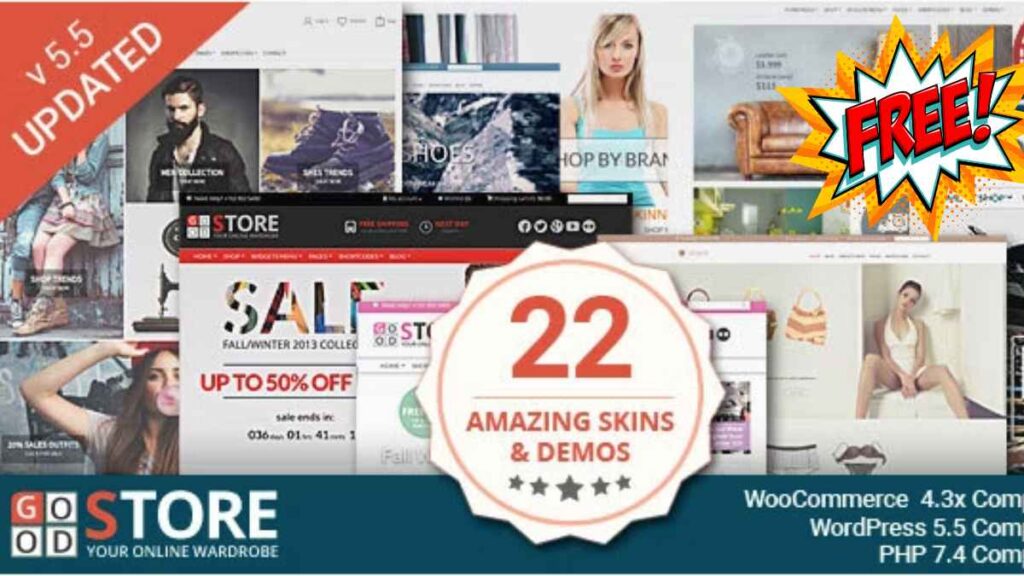 GoodStore – WooCommerce Theme Download