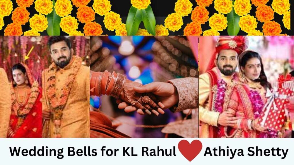 Wedding Bells for KL Rahul Athiya Shetty Caption