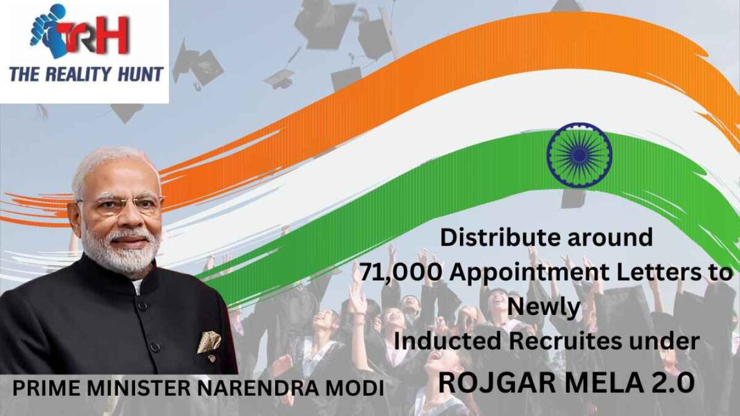 Prime Minister Modi hands out over 71,000 appointment letters under 'Rozgar Mela 2.0'