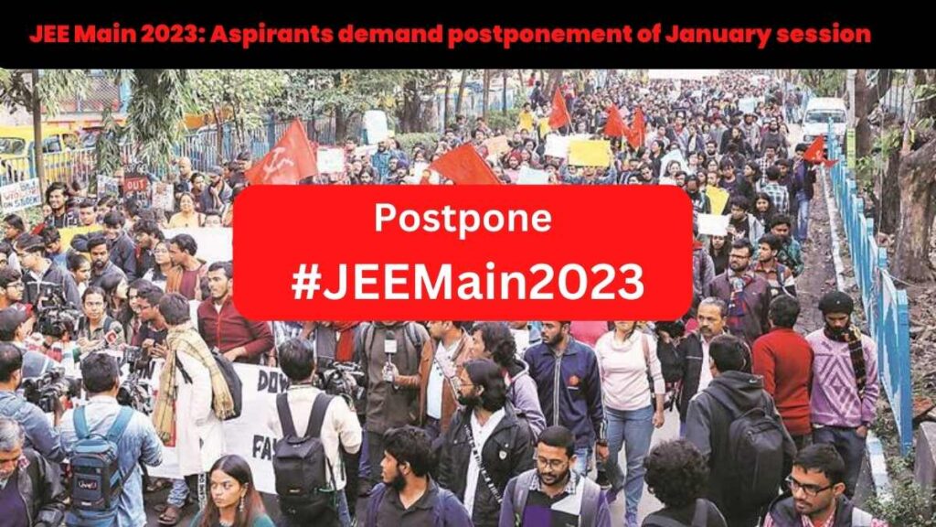 JEE Main 2023: Aspirants demand postponement of January session