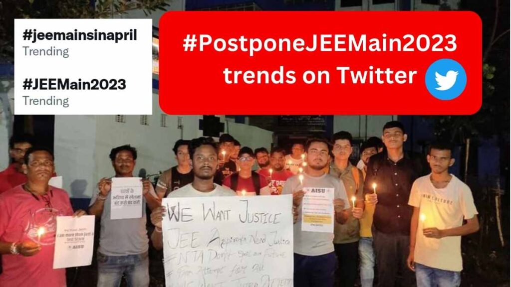 JEE Main 2023 Dates OUT: #PostponeJEEMain2023 trends on Twitter, students demand to postpone Mains session 1- Details here