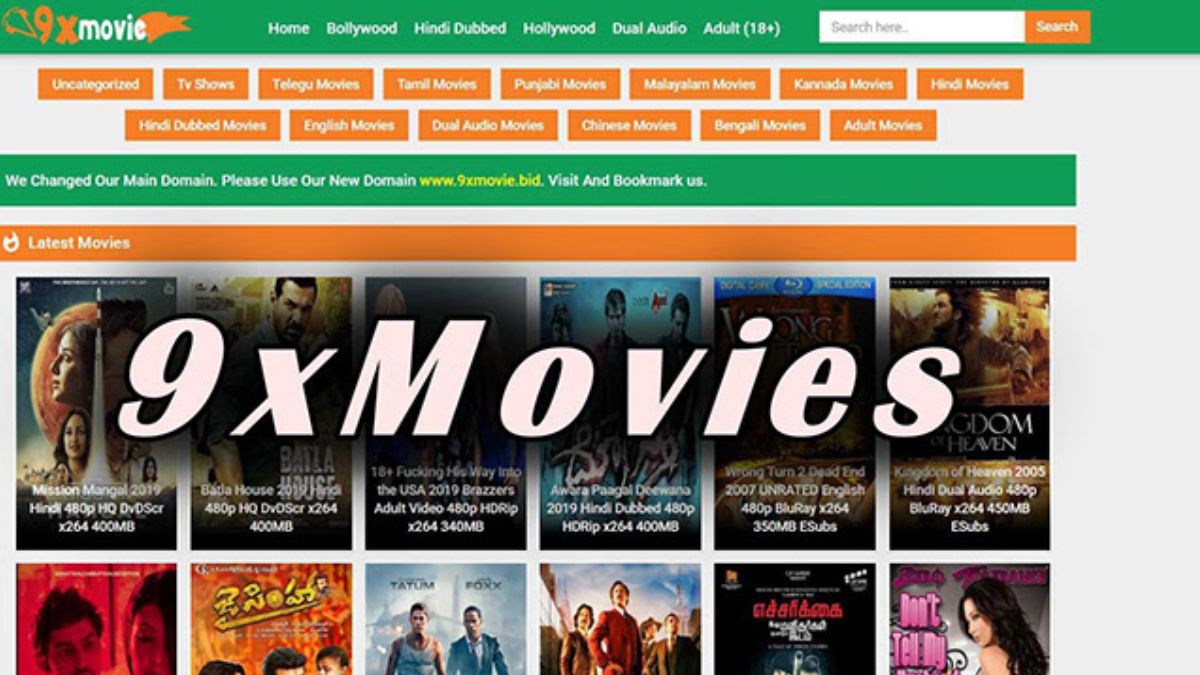 9xMovies 2023 Bollywood, Hollywood, Hindi 300MB Dubbed Movies Download
