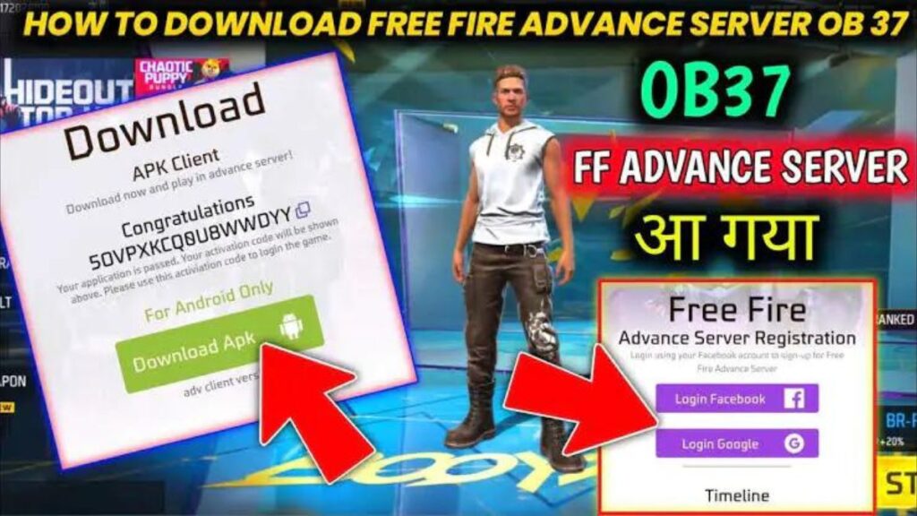 Free Fire Advance Server APK Download And OB37 Updated Release Date Announced