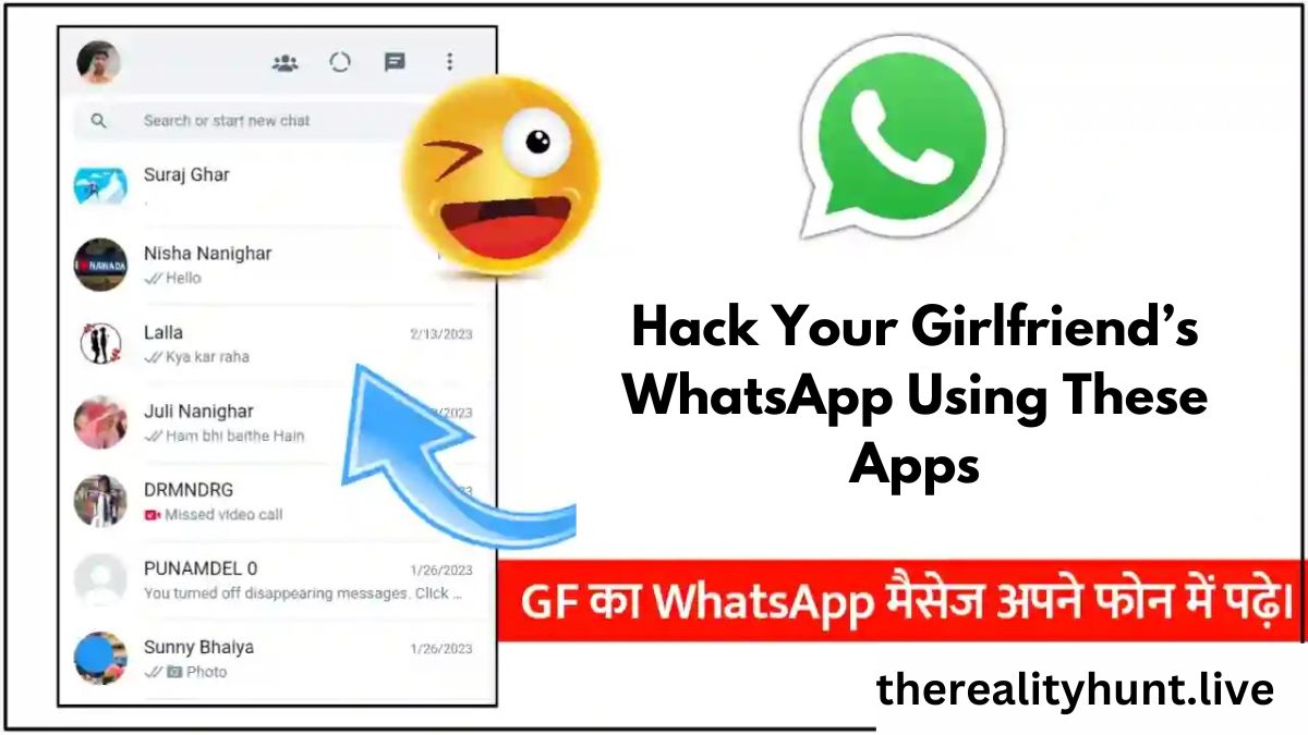 WhatsApp: Hack Your Girlfriend’s WhatsApp Using These Free Apps?