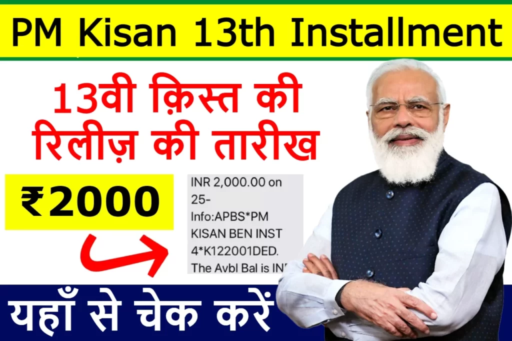 PM Kisan 13th Installment Beneficiary List www.pmkisan.gov.in, Check Payment Status 2023