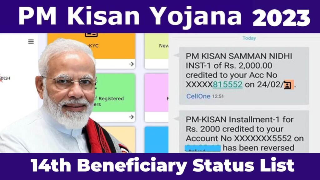 PM Kisan Status 2023 Check – Pmkisan.gov.in 14th Beneficiary Status List | PM-Kisan Samman Nidhi