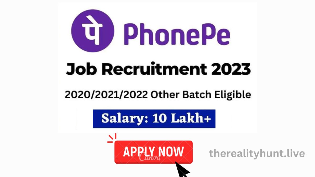 Phonepe Careers: Phonepe Recruitment 2023 for Graduate Trainee | Salary 10LPA+