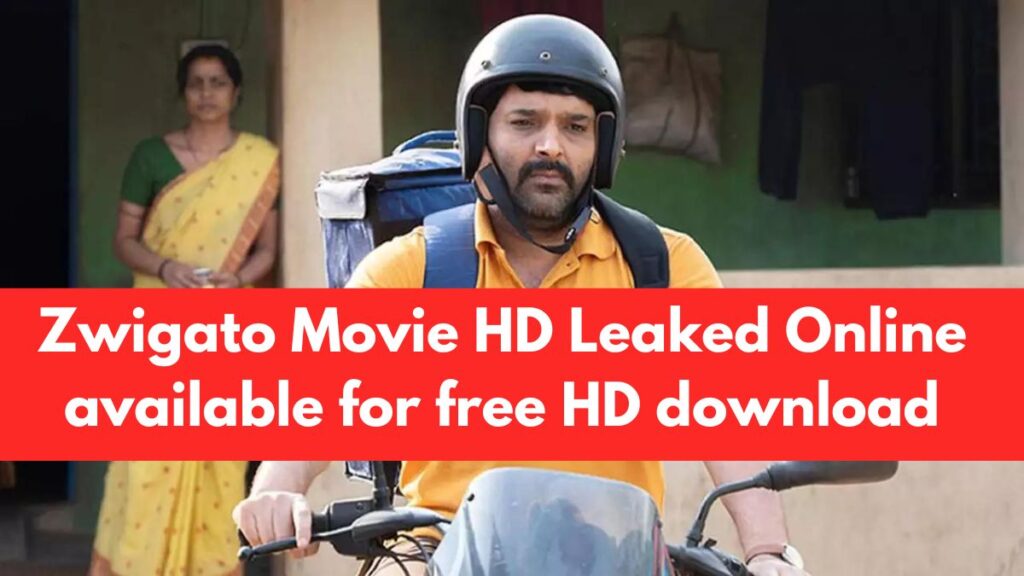 Zwigato Movie HD Leaked Online available for free HD download on Filmyzilla, Ibomma and Tamilrockers
