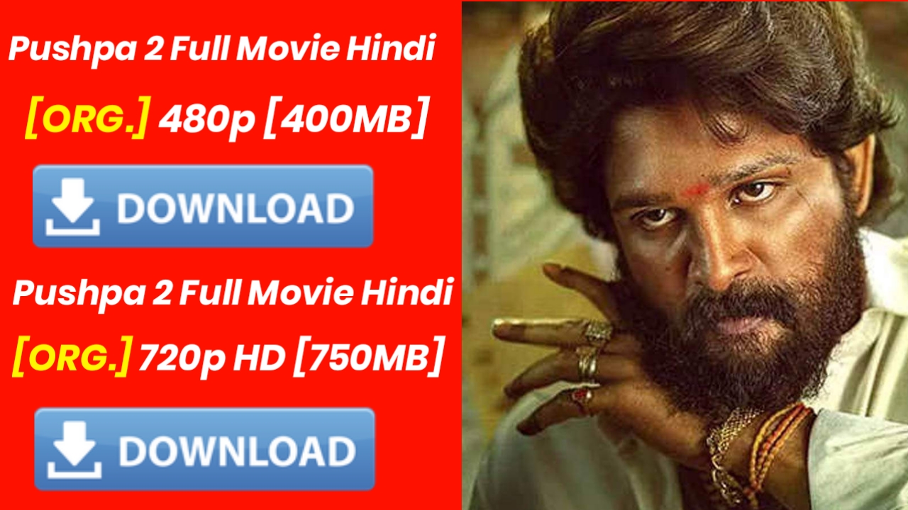 Pushpa 2 Movie Download Telegram Link 480p, 720p, 1080p, 4k
